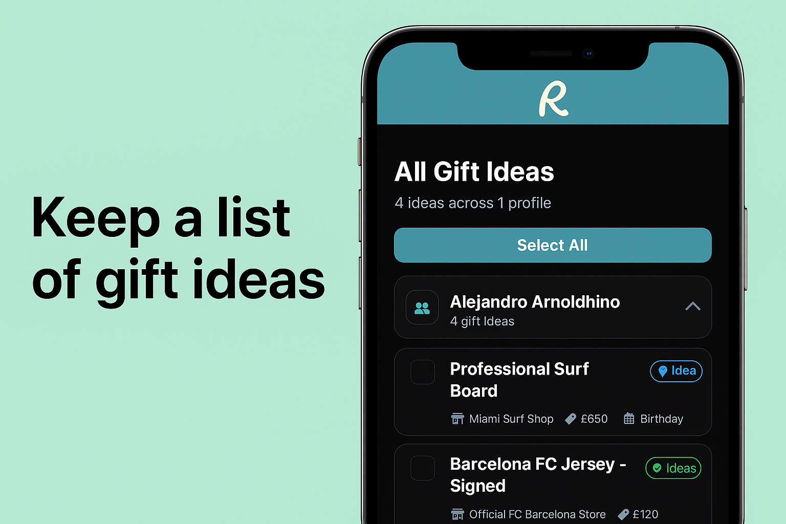 Dashboard with Memory Wall access