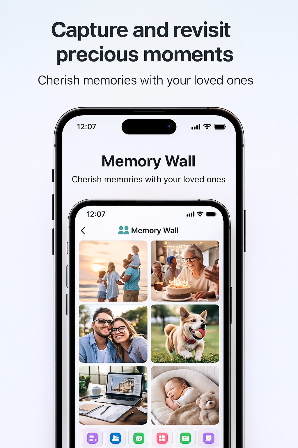 Memory Wall - Gallery view